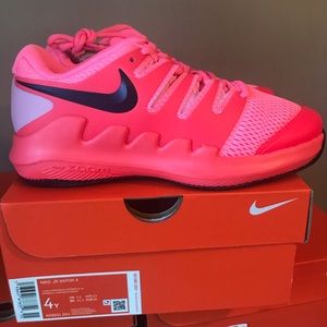 Nike Vapor x Junior Tennis Shoes Laser Crimson